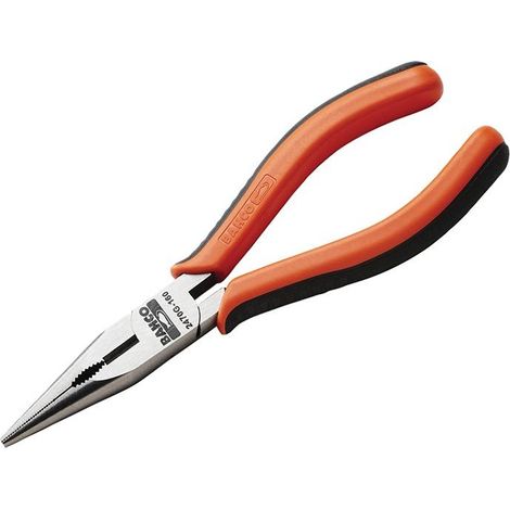 Pince à bec fin Bahco 2470 g 200 mm Multicolore-AquaForge