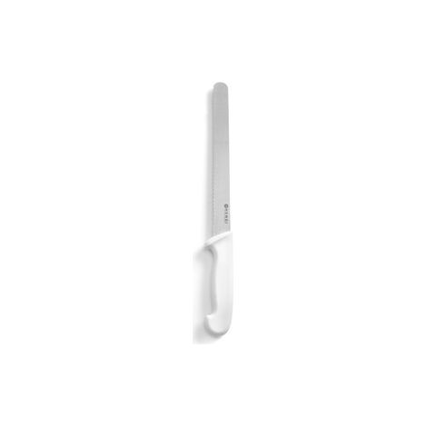 Cuchillo para pan Haccp de 385 mm - blanco - hendi 843055