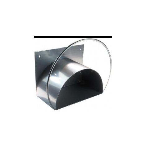 Soporte de manguera ancho 310 mm profundidad 165 mm acero lacado