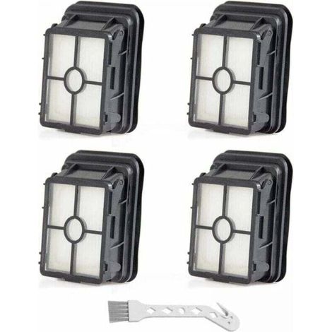 Bissell Crosswave 4 pièces 1866 1866F Filtres de Rechange Lavable pour , XU,les Aspirateurs Bissell CrossWave 3-en-1 Multi-Surface 17132 et Pet Pro 2225N - KZQ