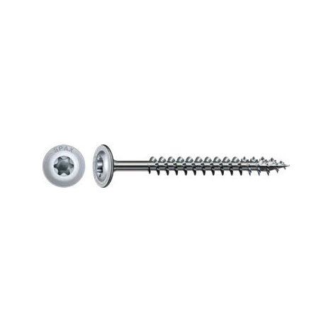 Spax Vis bois Tête disque TORX T50 10X100 Filetée sur 80 4CUT WIROX