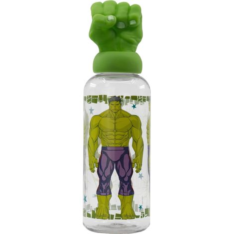 BOTTIGLIA CON FIGURINE 3D DA 560 ML AVENGERS Stor