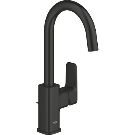 Dice Einhebel-Waschtischarmatur 1/2' mit Touch-Hebel, Größe L, Mattschwarz (1018712430)