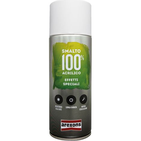 SMALTO SPRAY EFFETTO SPECCHIANTE ml. 400 - oro- 6 pezzi  - AREXONS