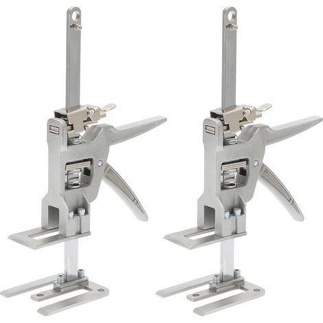 Wolketon Elevador de muebles juego de 2, brazo de elevación 30 cm, altura 0-145 mm, carga hasta 150 kg (1/5)