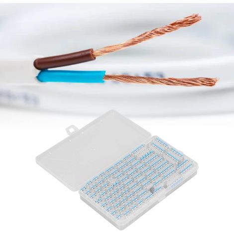 75 unités par paquet de mini bornes à connexion rapide pour luminaires, connecteurs de fils, écrous à levier, connecteurs de fils, connecteurs de fils en ligne, connecteurs électriques pour bornes d'a (1/5)