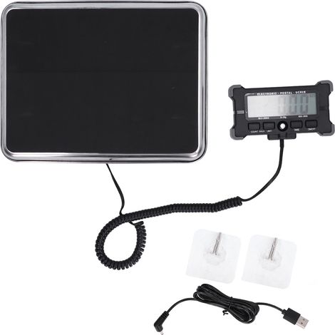 Balance de Colis Numérique Portable Précise avec Écran LCD et Câble USB pour Livraison Express Animaux