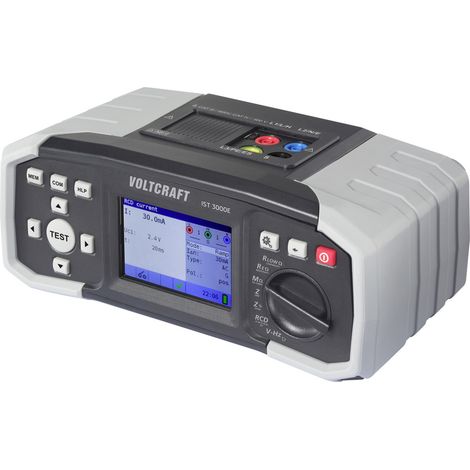 VOLTCRAFT IST 3000E Installationstester-Set mit aktivem EVSE Testkabel  VDE-Norm 0100, 0100-600, 010