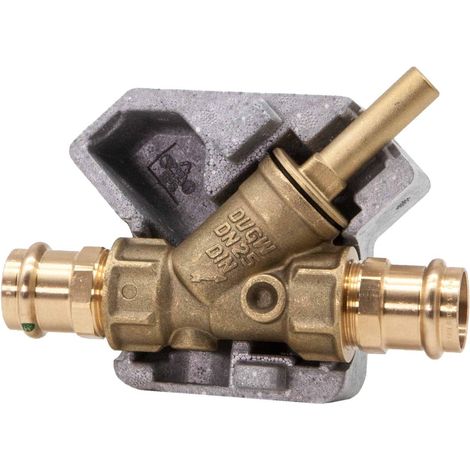 JS RÉGULATEUR DE REFLUX, SANS RACCORD DE VIDANGE, AVEC RACCORDEMENT À BRIDE, M.DS, DN25, PR28, DVGW (1/3)