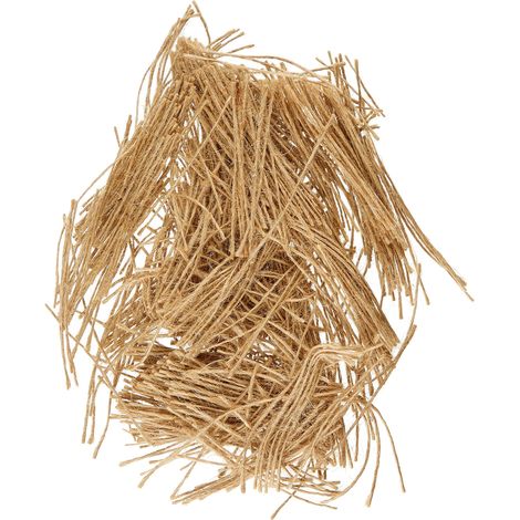 Arquivet Filo di Iuta per nidi di Uccelli - Accessori per nidi di Uccelli - Costruire casa per Uccelli - Accessori per Gabbie e voliere - Nidi Comodi per Uccelli - 20 g (1/4)