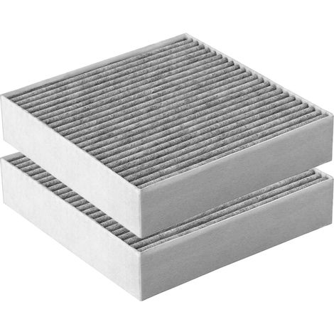 AllSpares Long Life Koolstoffilter (2x) geschikt voor Oranier P220 (220x220x50mm) (1/3)