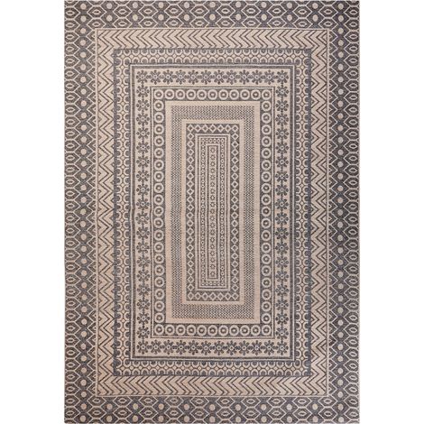 Teppich BAGLAR Grau 160 x 230 cm Jute