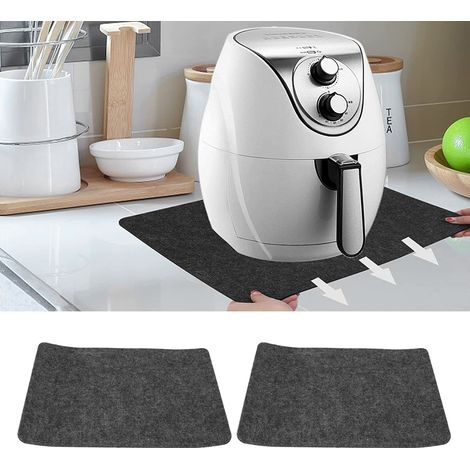 Tapis isolant thermique pour appareils de cuisine, tapis de déplacement pour mixeur, tapis résistant à la chaleur pour friteuse à air chaud, tapis en feutre portable, tapis isolant thermique lavable e (1/5)