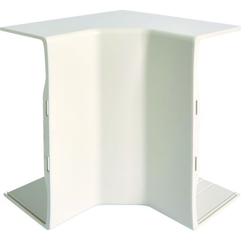 Angle intérieur 3D queraz enclipsage direct pour GBD50130/50131 RAL 9016 Pure HAGER GBD501314J9016 (1/2)