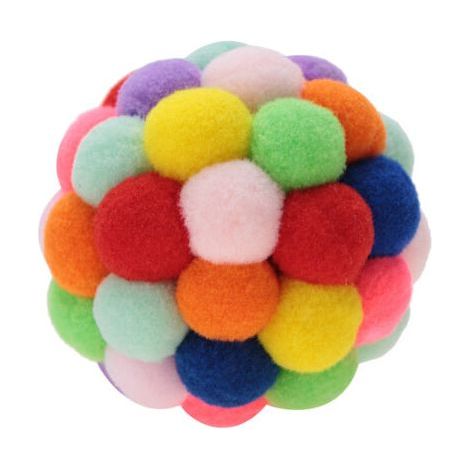 Colorful Pet Plush Toy Play Ball Interactive Training Tool for Dog Puppy Cat S (1/5)