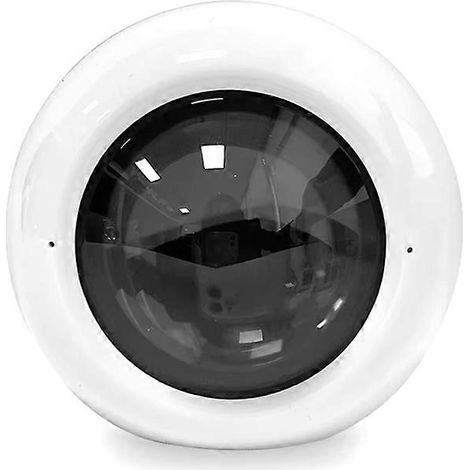 Décoration de bureau vidéo avec écran à effet 3D pour la lecture vidéo, cadeau souvenir pour les amis (blanc)