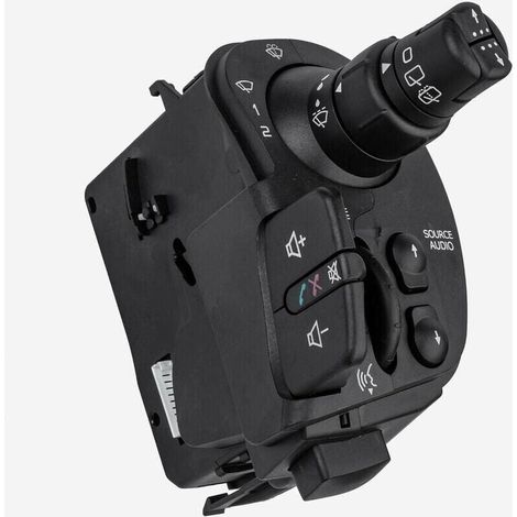 Commodo essuie-glace pour Renault Clio 3 – Commande audio et essuie-glaces – Installation simple – Connecteurs 10 + 18 broches - 8201590631