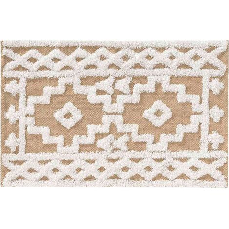 Tapis Multi-Usage en Jute "Medine" 60x90cm Naturel (1/5)