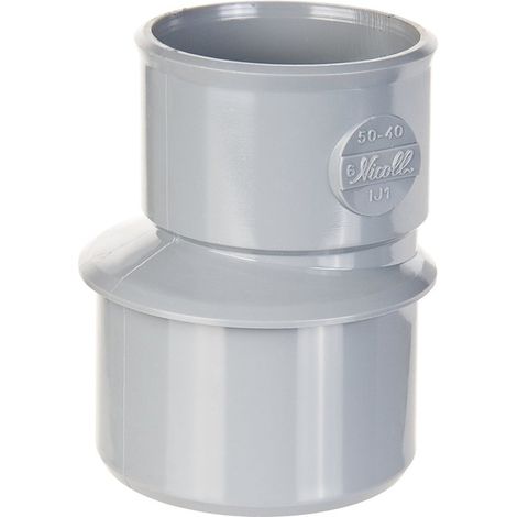 Riduzione PVC Scarico laterale Maschio - Femmina Ø50 - 40