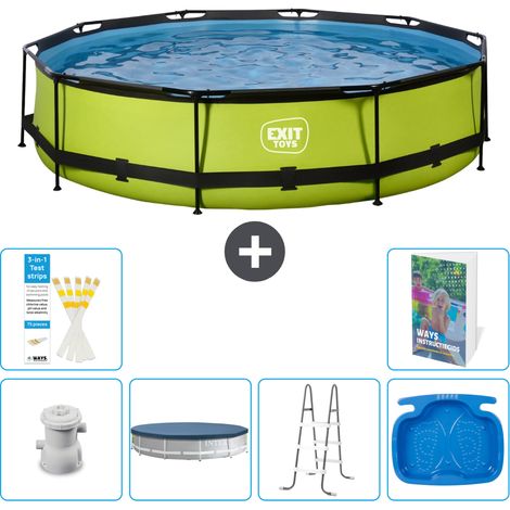 Exit Pool Rund - 360x76 cm - 7-teilig S314