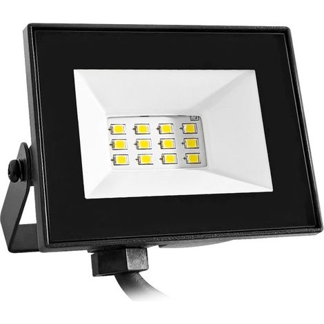 PROYECTOR LED PLANO NEGRO 10W.NEUTRA (1/2)