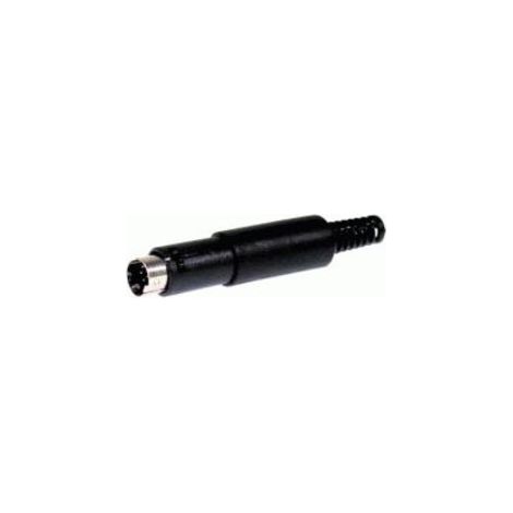 Connecteur mâle Minidin 8 broches 8mm 4125-mdc-008