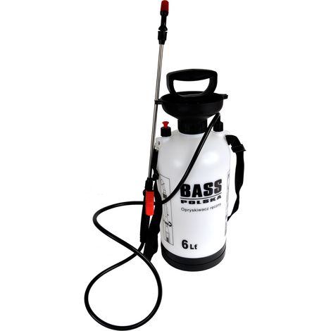 Pulverizador portátil a presión, 6 L, para montar al hombro