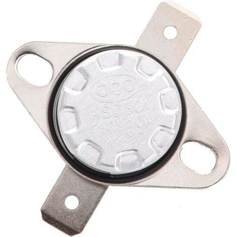 Thermostat KSD301 250V 10A 125°C Normalement Fermé Contrôle Température (1/4)