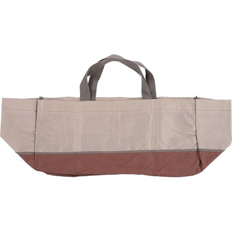 Sac de Transport pour Bois de Chauffage en Toile Oxford 600D Résistant - Accessoire de Camping Extérieur (1/5)