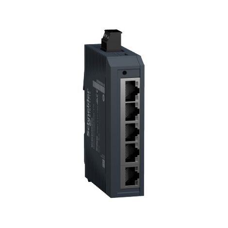 Schneider MCSESU053FNO ConneXium – Ethernet – Modicon Unmanaged Switch – 5TX – PV: 01 – RL: 00