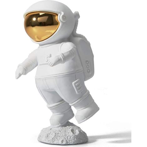 Astronaute Figurine Statue Moderne Décor Cadeau Maison Arts 19cm (1/5)