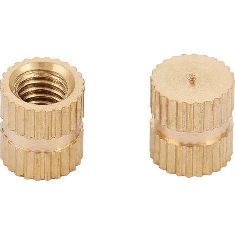 5 mm geschlossene, eingelassene, gerändelte Kupfermutter, Befestigungszubehör, eingebettetes Rändelmutternset (M57) (1/5)