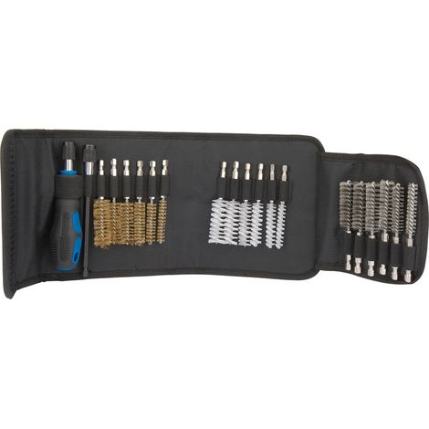 Draper Expert 20-Piece Wire Brush Set (Model 22232) for Cleaning and Surface Preparation (1/5)