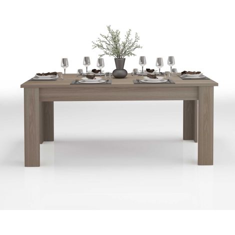 Web Furniture Tavolo Allungabile Jesi 160 cm Olmo Perla Design Moderno (1/5)