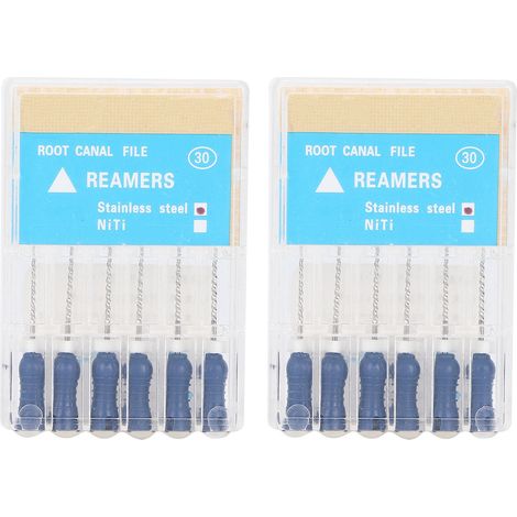 Lime dentaire endodontique en acier inoxydable 30 R‑File professionnel pour traitement canalaire, outil dentaire de précision (1/5)