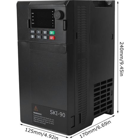 SAKO 3PH AC380V entrée AC0-380V sortie variateur de fréquence convertisseur de contrôleur pour moteur de ventilateur de tour 11KW 15HP (1/5)