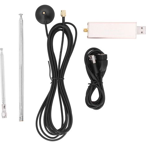 Récepteur logiciel SDR pleine bande 0,1 MHz – 1,7 GHz, kit d'antenne, TCXO, compensation de température (1/5)