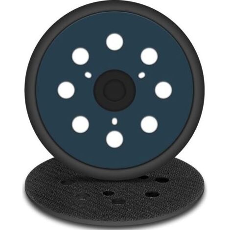 Plateau Ponçage 125mm 3 Trous pour Ponceuse Excentrique 2PCS (1/5)