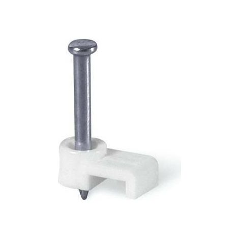 Scame grapas 50 piezas diÁmetro 8 mm color blanco 999.100308