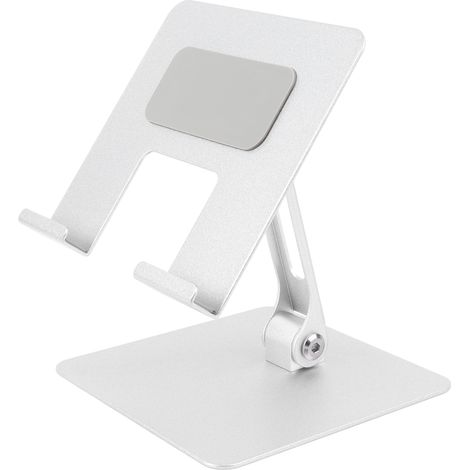 Support Pliant pour Tablette, Angle Réglable, Support Portable de Bureau pour Téléphone, Idéal pour Streaming, Cours en Ligne et Dessin (1/5)