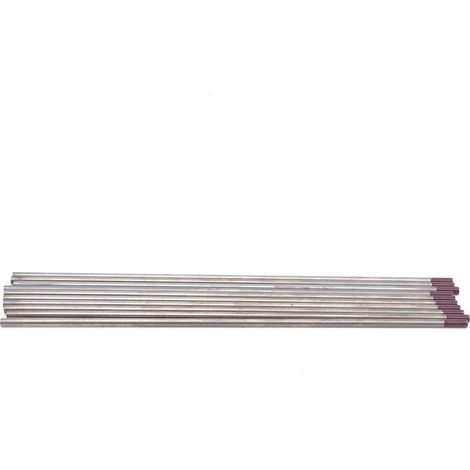 10er-Packung WES TIG Wolfram-Elektroden, violette Spitze, Schweißdraht, Lötzubehör, 0,13 x 6,9 Zoll (1/5)