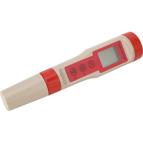 Testeur numérique de qualité d'eau PH EC TDS avec compensation automatique de température, écran digital pour piscine et laboratoire (1/5)