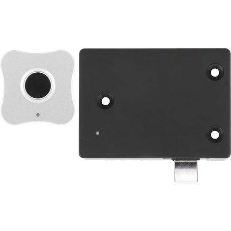 Serrature elettroniche per ante di armadi in lega di alluminio, serratura intelligente con impronta digitale, ricaricabili tramite USB, per mobili di casa e ufficio (nastro a forma di fiore) (1/5)