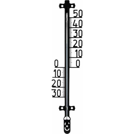 Innen-/Aussenthermometer Filigran Kunststoff
