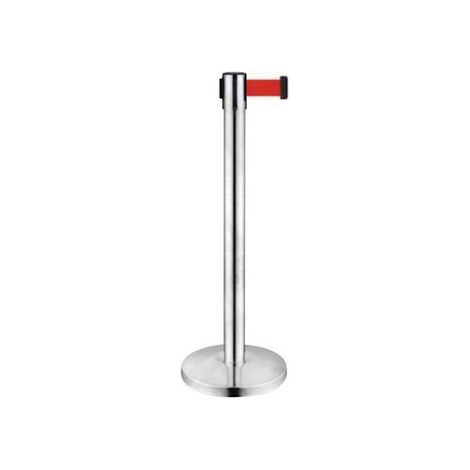 COLONNINA SEGNA PERCORSO CON NASTRO 2 MT- H. 92 cm- FF- pezzi 2