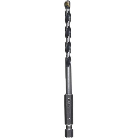kwb 421005 Acciaio per utensili Punta per pietra 5 mm Lunghezza totale 60 mm Alberino cilindrico 1 pz. (1/3)