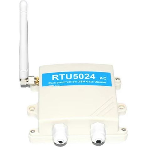 RTU5024 GSM wasserdichtes Relais für Schiebetorantriebe, Fernzugriffskontrolle, kompatibel mit drahtlosen Schiebetorantrieben (1/5)