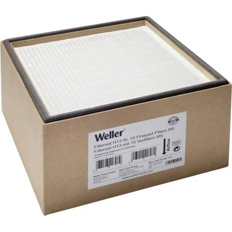 Weller 58762701 Filtro HEPA blanco para aspiración de humos