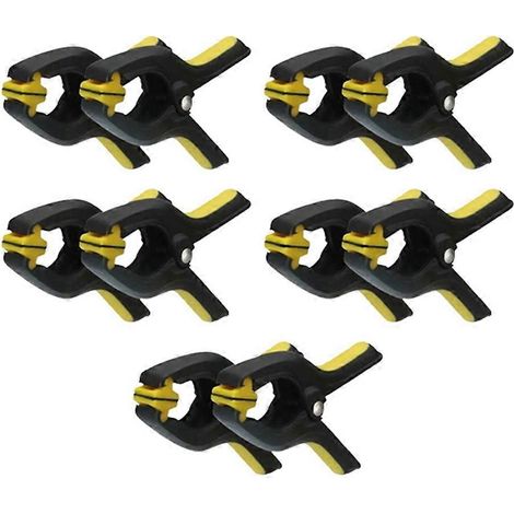 Lot de 10 pinces plates en plastique pour maintien d'écran de téléphone pendant le collage et la réparation (1/5)