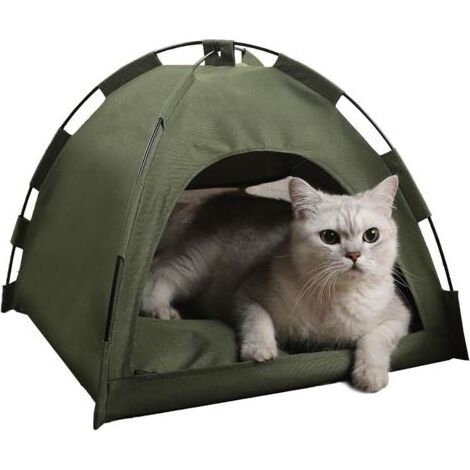 Cat Bed, Indoor Cat Kennel, Pet Nest Tent, Waterproof Tipi Tent, Portable Kennel, for Indoor and Outdoor (1/5)